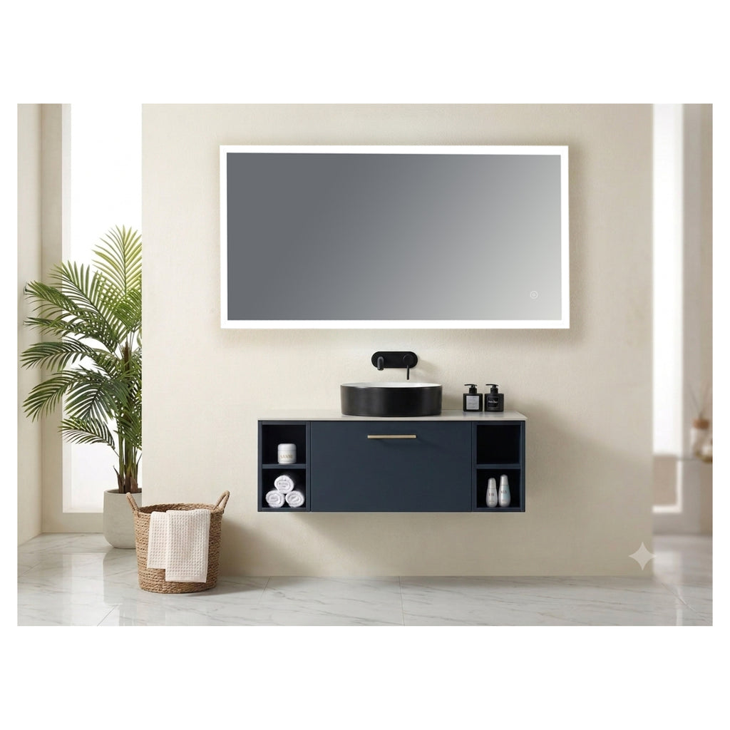 Tailored Noah LED Edge Touch Illuminated Mirror With Demist - 600mm X 1200mm