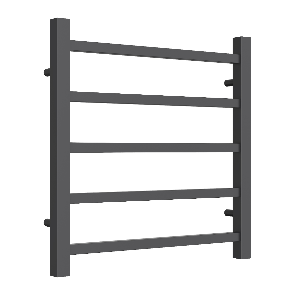 Reina Serena Anthracite Heated Towel Rail 500mm X 500mm