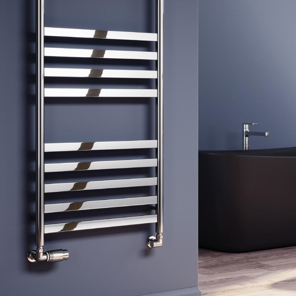 Reina Misa Polished Stainless Steel Heated Towel Rail