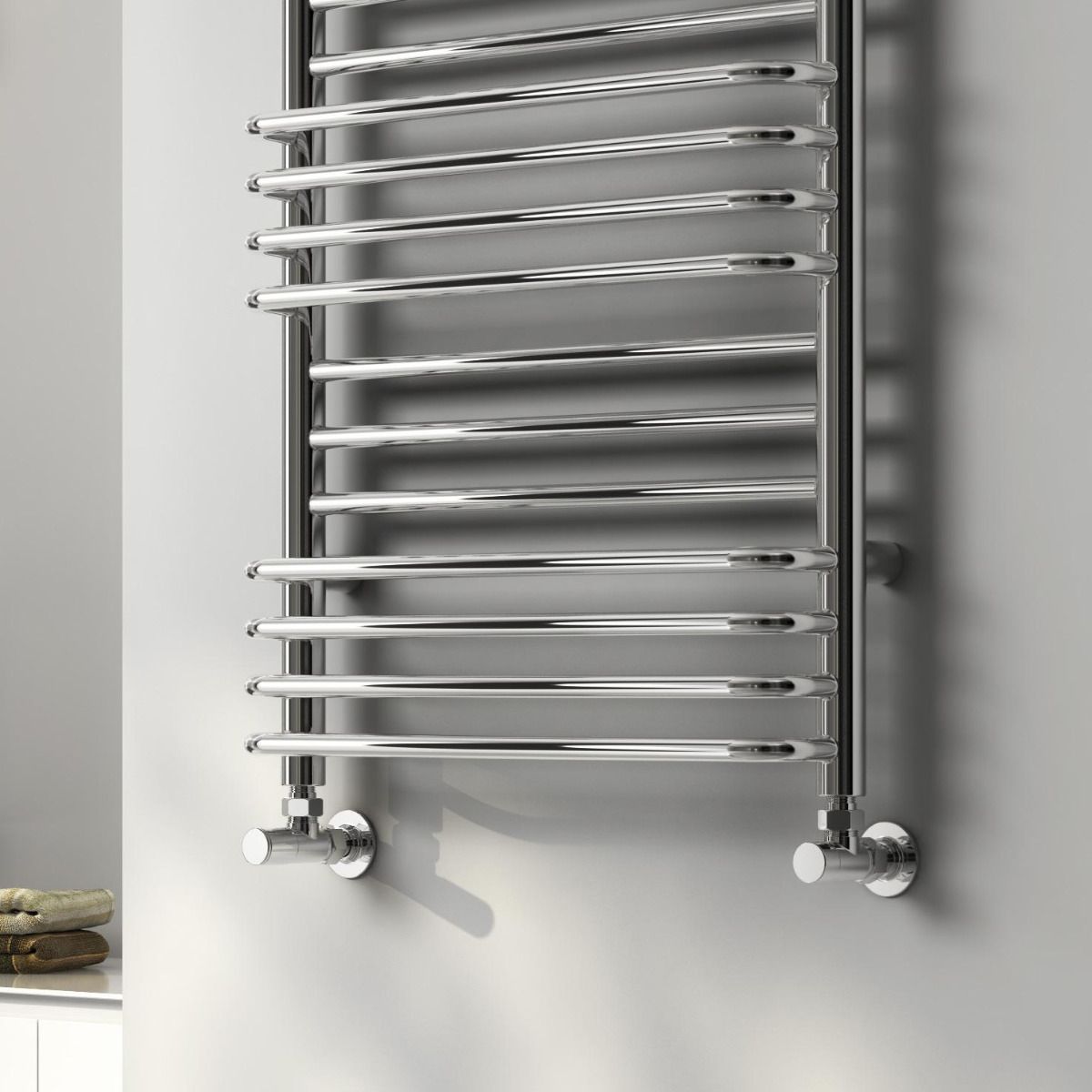 Reina Marco Chrome Heated Towel Rail