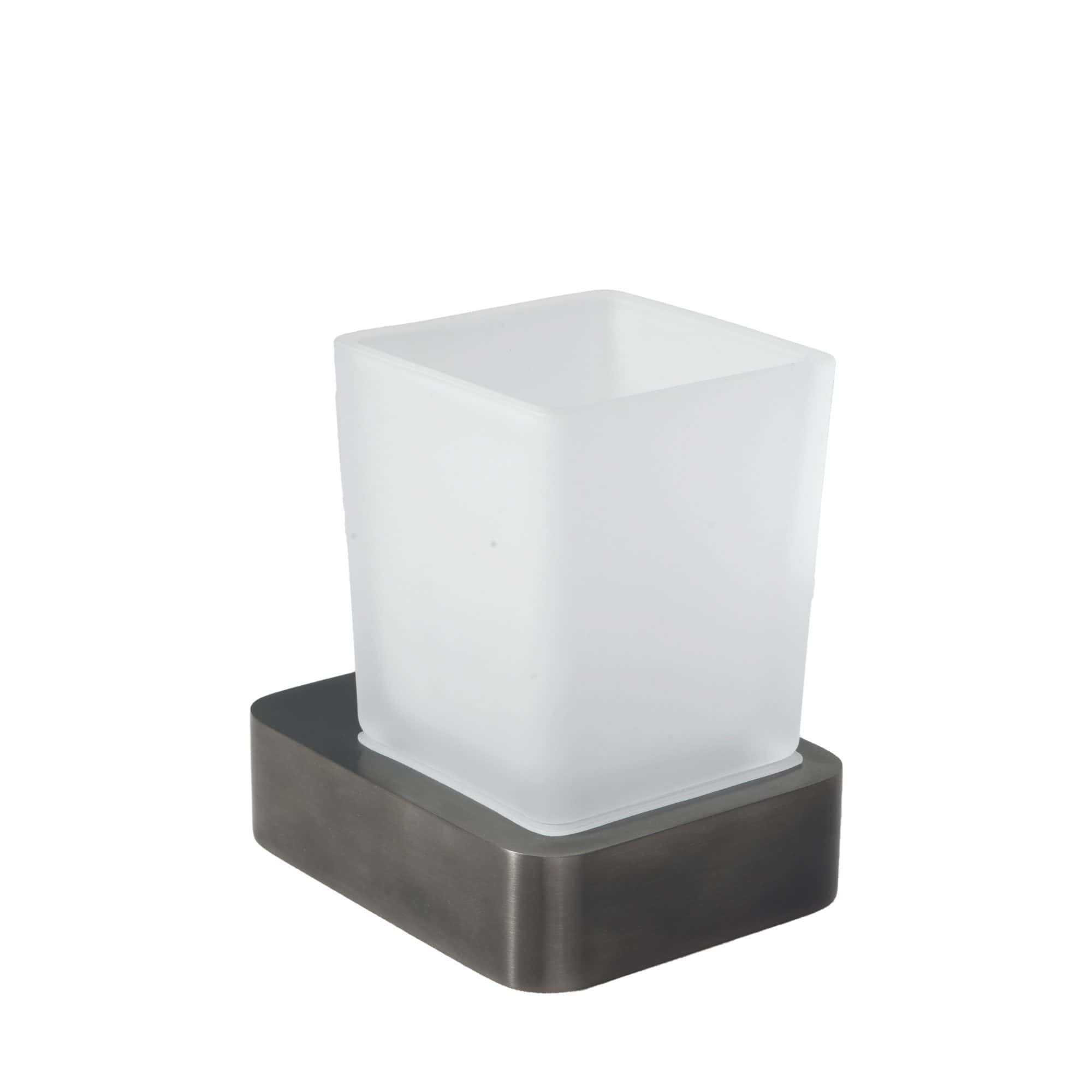 Contemporary frosted glass bathroom light fixture with sleek metal base, ideal for modern bathroom decor and ambient lighting. Perfect for elegant and minimalist bathroom lighting solutions.