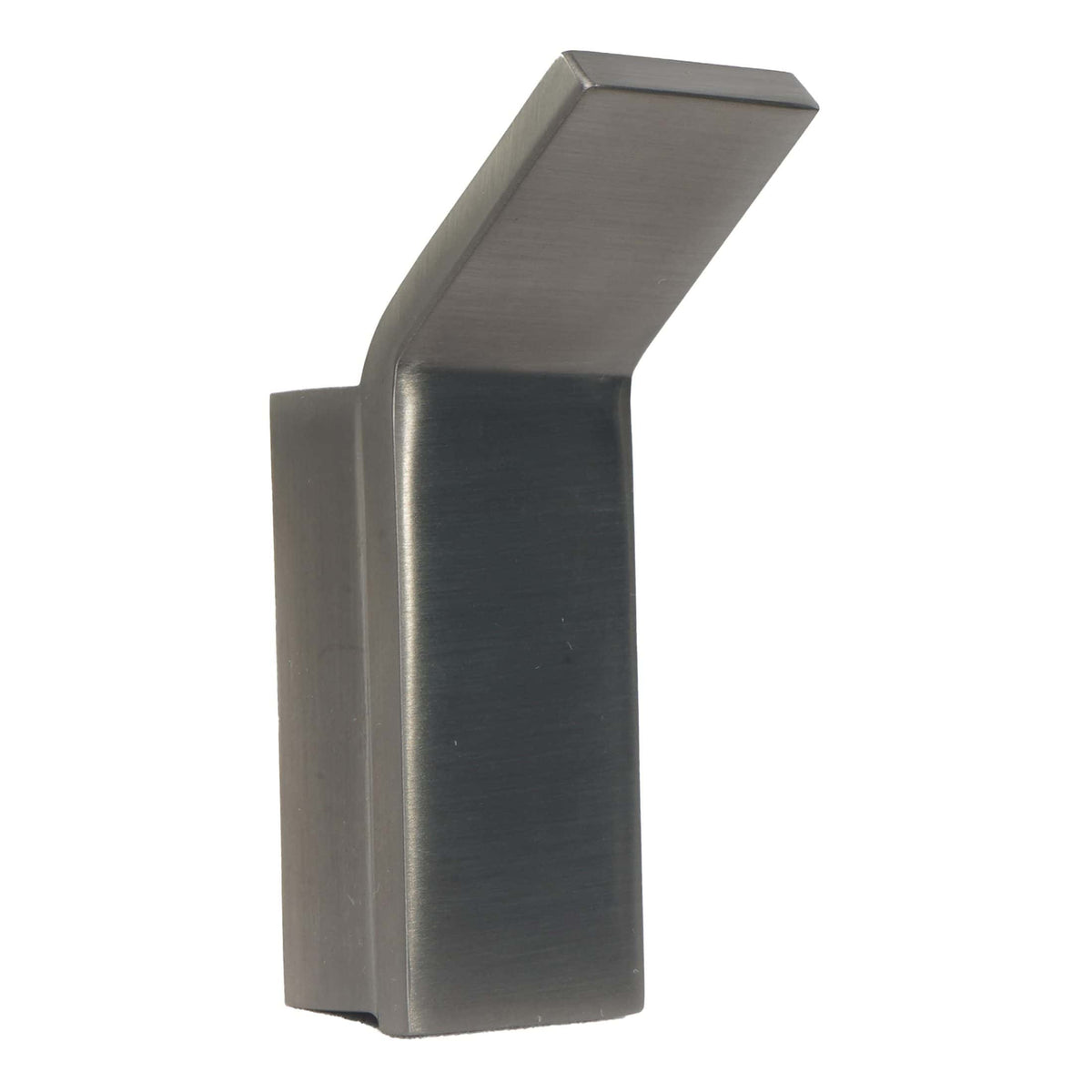 Sleek stainless steel bathroom hook with a modern curved design, ideal for towel and robe hanging in contemporary bathrooms. Durable and stylish, perfect for enhancing bathroom organisation.