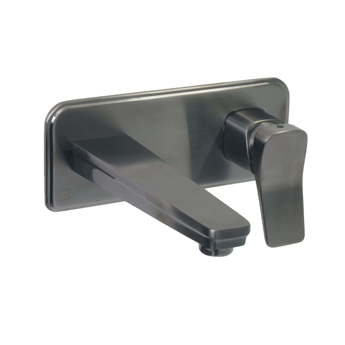 Stainless steel door latch handle for commercial bathrooms, durable and secure door hardware for public and private facilities.