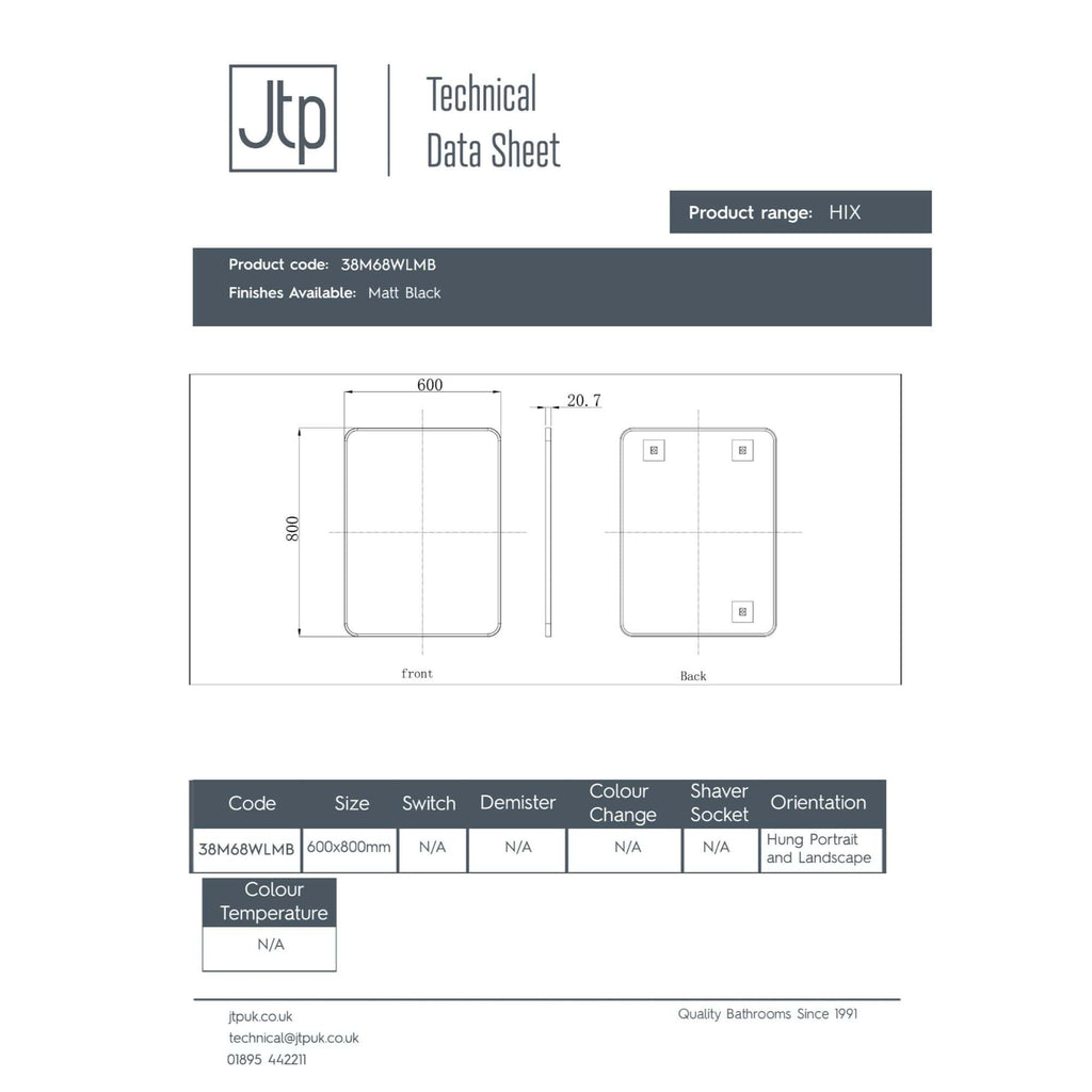 600x800mm modern walk-in shower tray in matte black for contemporary bathroom designs.