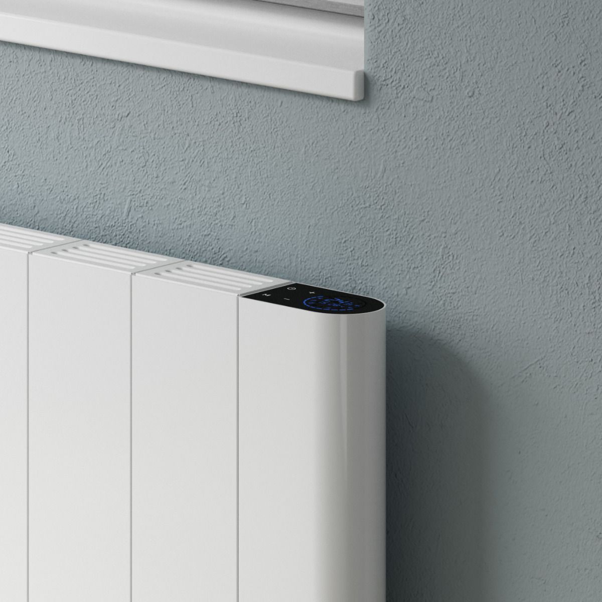 Reina Maia Horizontal White Electric Radiator