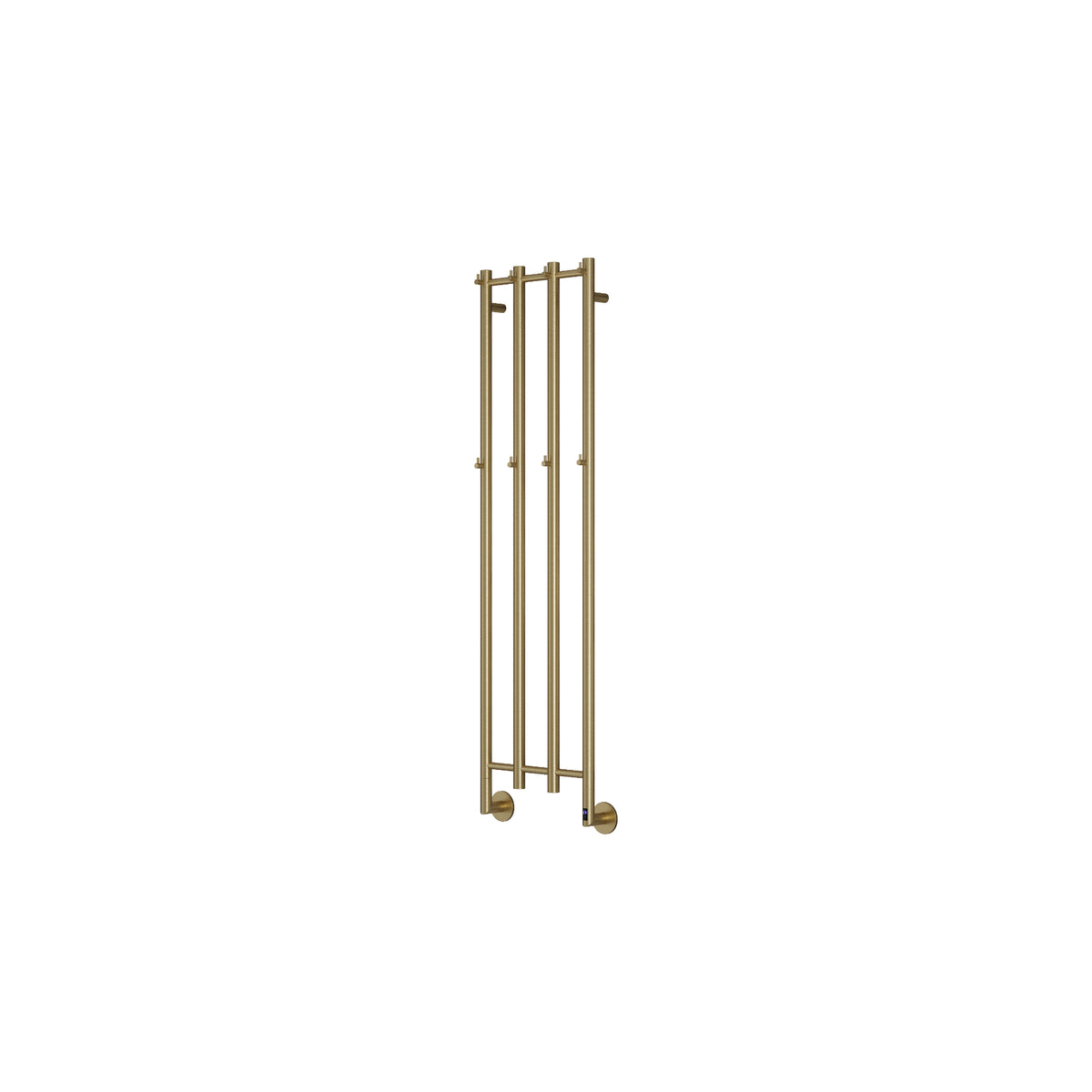 Reina Solara Brushed Brass Electric Heated Towel Rail 1500mm X 400mm