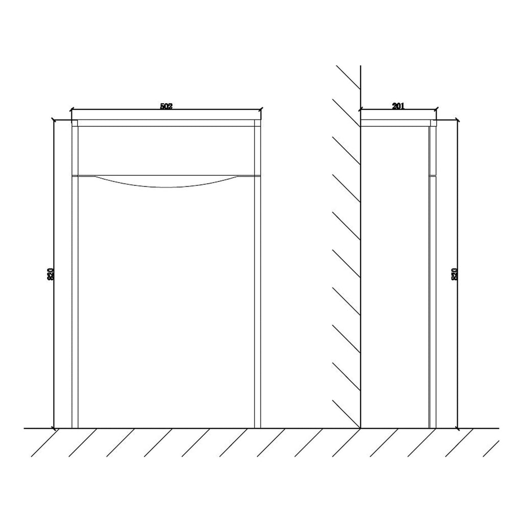 Modern bathroom Vanity unit with sleek design and ample storage space for Bamgni Bathrooms, perfect for contemporary home decor.