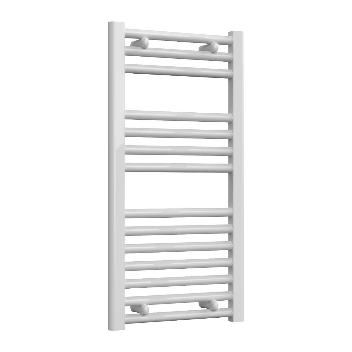 Reina Diva Flat Electric White Heated Towel Rail 800mm X 400mm