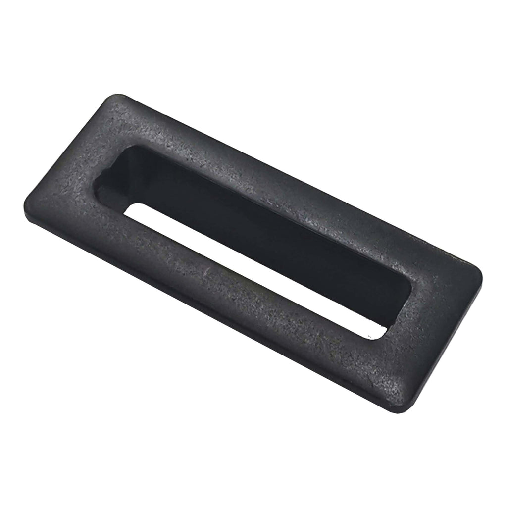 Heavy-duty black aluminium bathroom grab handle for safety and support. Ideal for showers, bathtubs, and accessibility upgrades in Bubly Bathrooms. Durable and corrosion-resistant design.