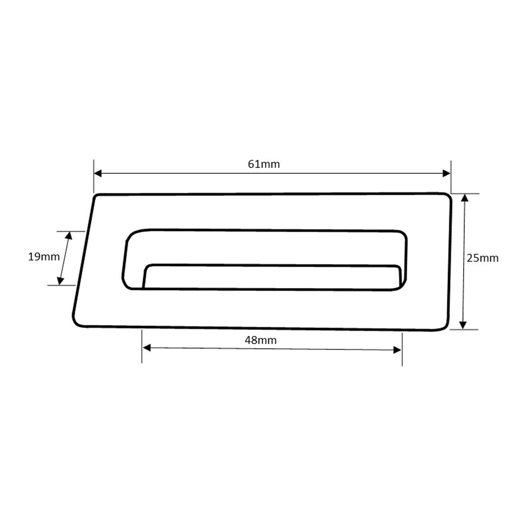 High-quality bathroom handle with precise measurements, ideal for modern bathroom renovations, showcasing sleek design and durable materials for improved functionality and style.