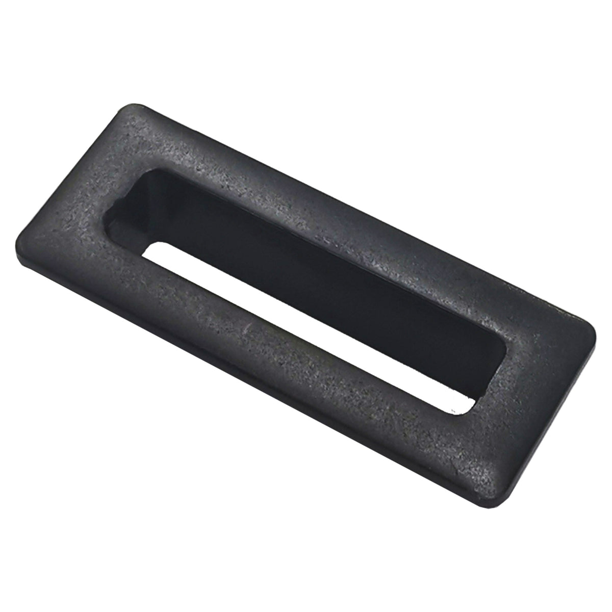 Tailored Flauto Rectangular Overflow Cover, Black
