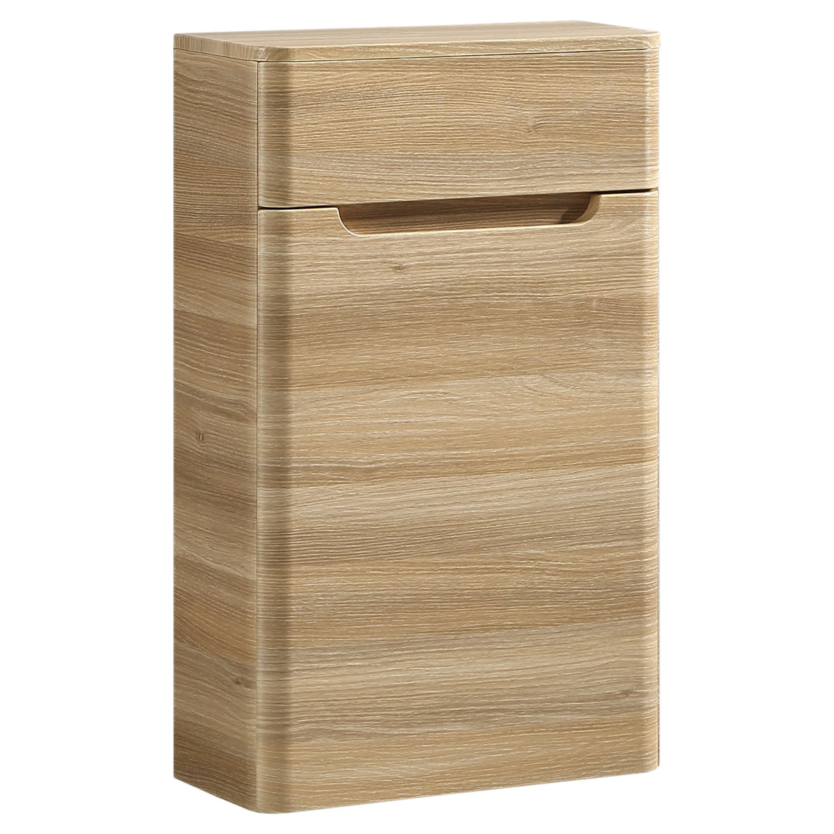 Tailored Monza Back To Wall WC Unit - 500mm Wide, Country Oak - view 3