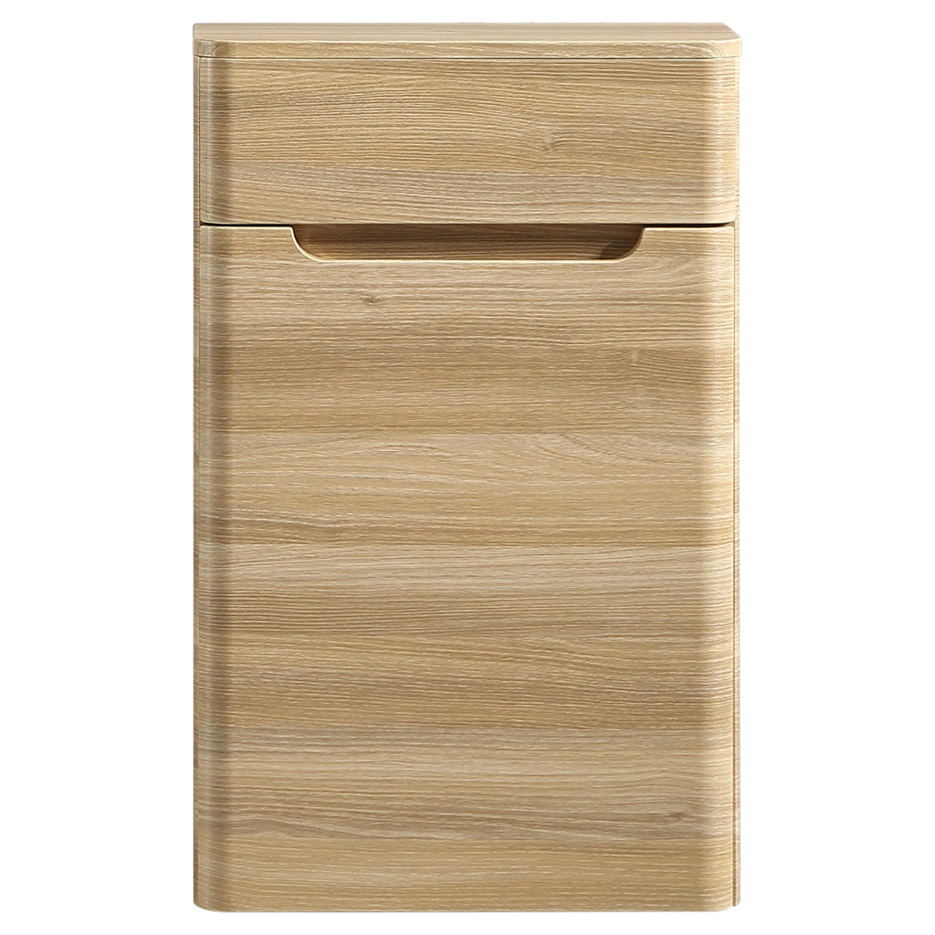 Tailored Monza Back To Wall WC Unit - 500mm Wide, Country Oak - view 5