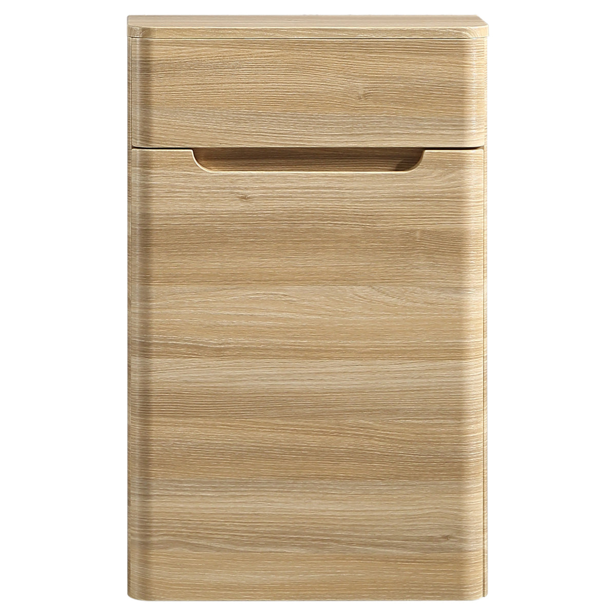 Tailored Monza Back To Wall WC Unit - 500mm Wide, Country Oak - view 5