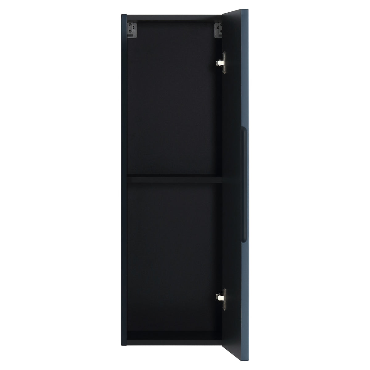 Tailored Piatta 1 Door Wall Hung Medium Storage Unit - 900mm High, Midnight Shadow - view 4