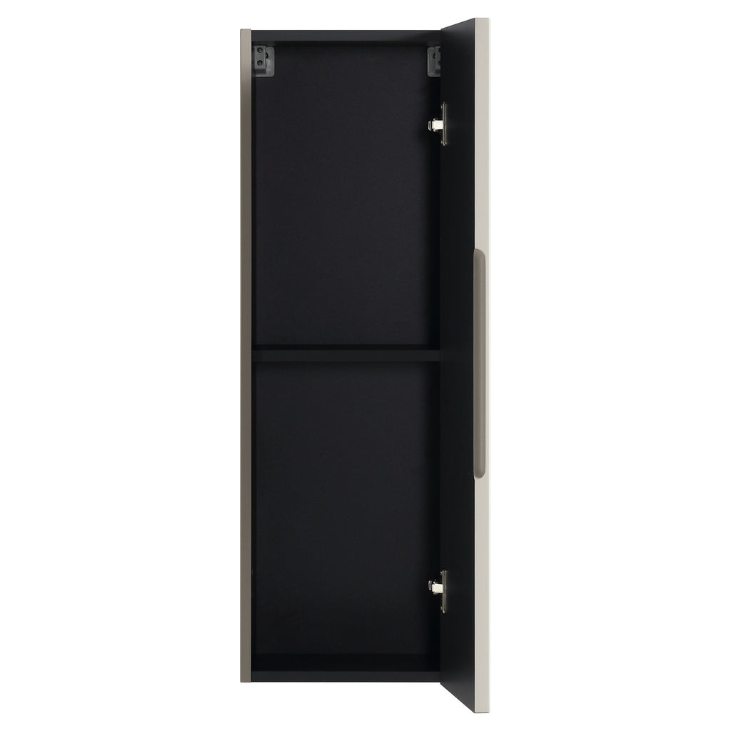 Tailored Piatta 1 Door Wall Hung Medium Storage Unit - 900mm High, Soft Coffee - view 7