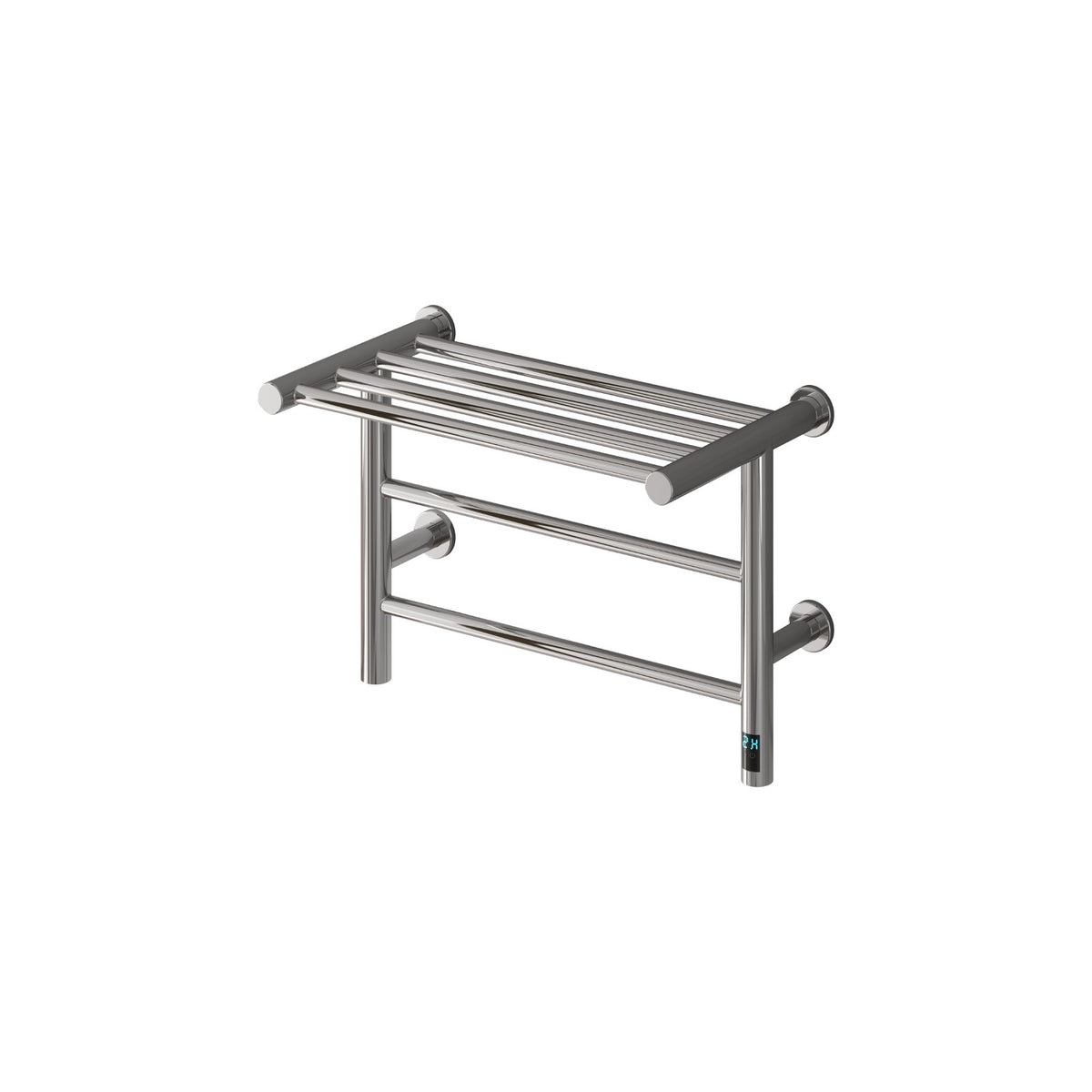 Reina Maira Polished Stainless Steel Electric Heated Towel Rail
