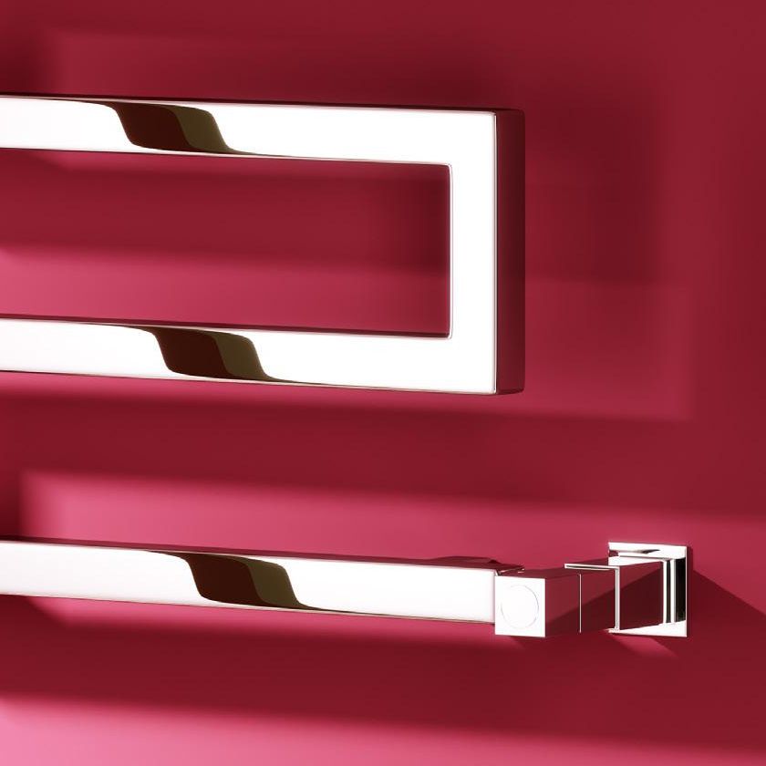 Reina Serpe Chrome Heated Towel Rail