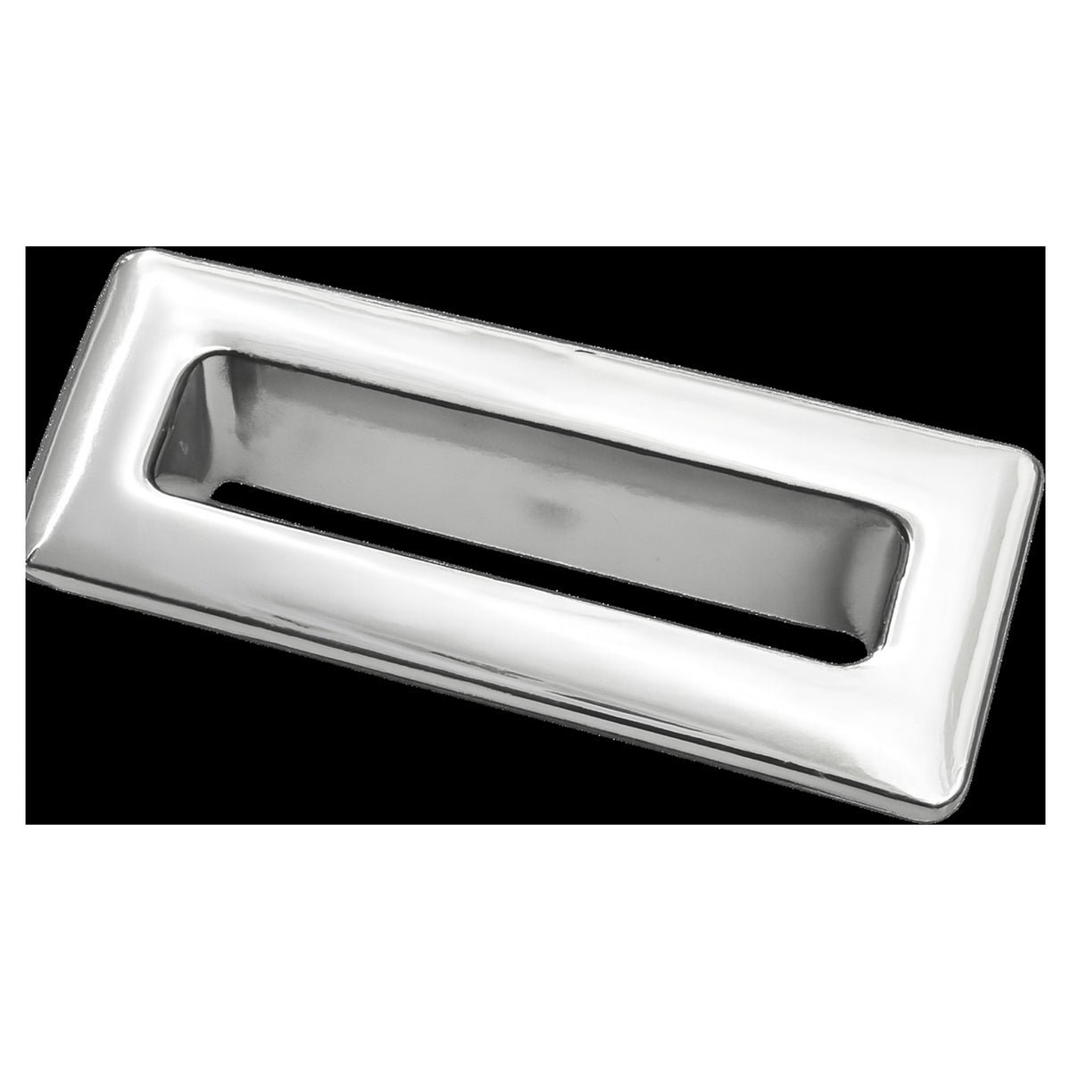 Tailored Flauto Overflow Cover - Chrome