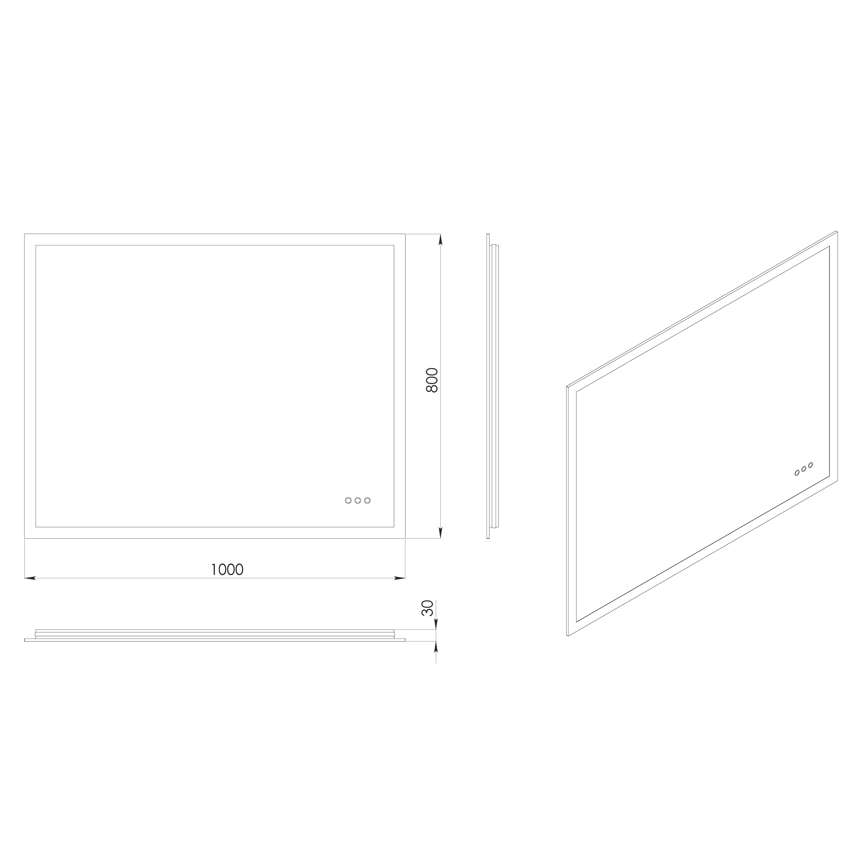 Sleek, modern glass shower panel with adjustable settings, measuring 1000mm x 800mm for stylish and functional bathroom upgrades.