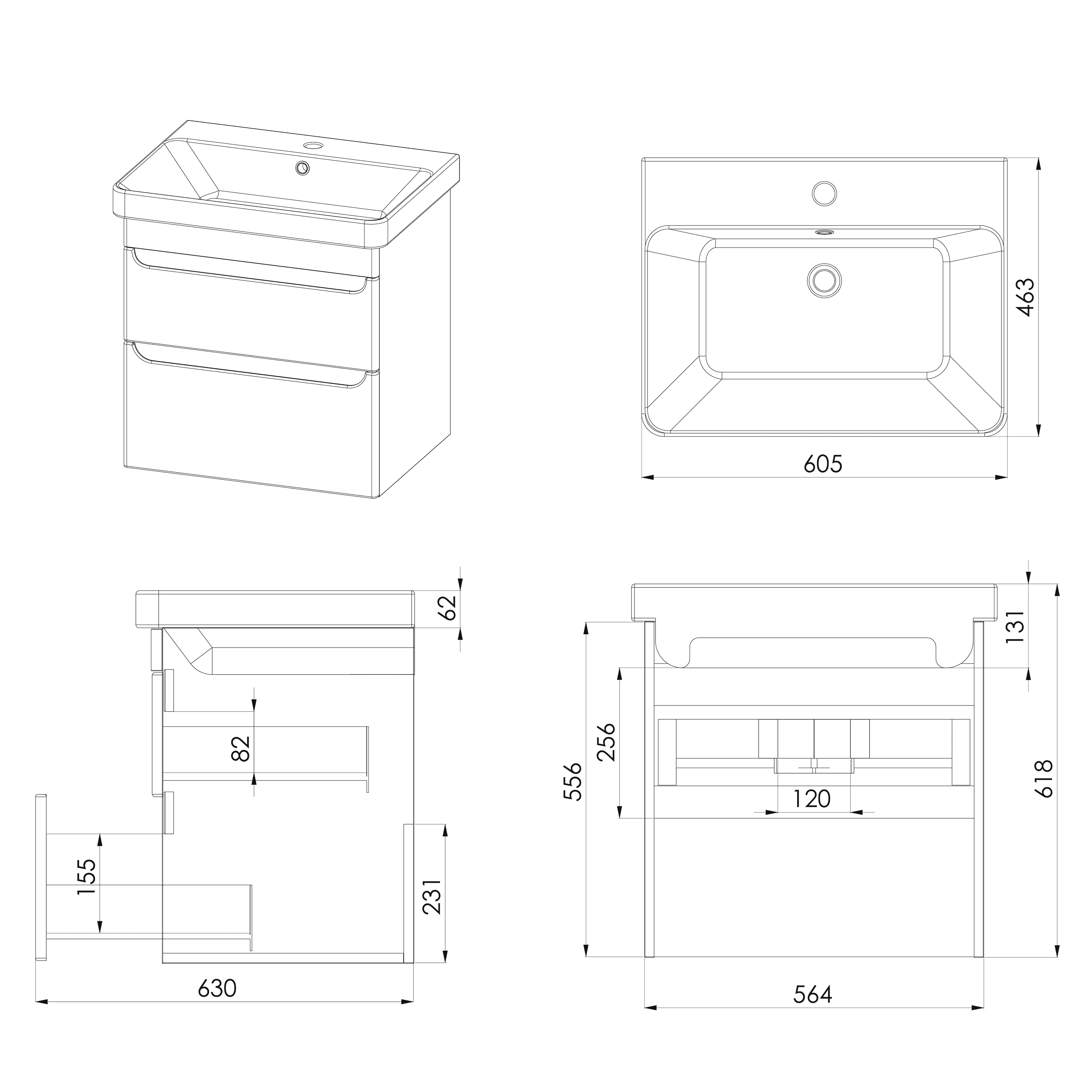 High-quality bathroom vanity unit with integrated sink, sleek design, and ample storage for modern bathrooms - ideal for stylish bathroom renovations.