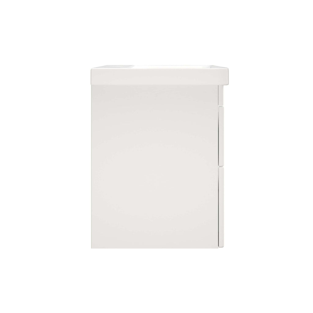 Smeg washing machine in pristine white, compact design ideal for modern bathrooms, energy-efficient laundry appliance with sleek finish for a stylish bathroom aesthetic.