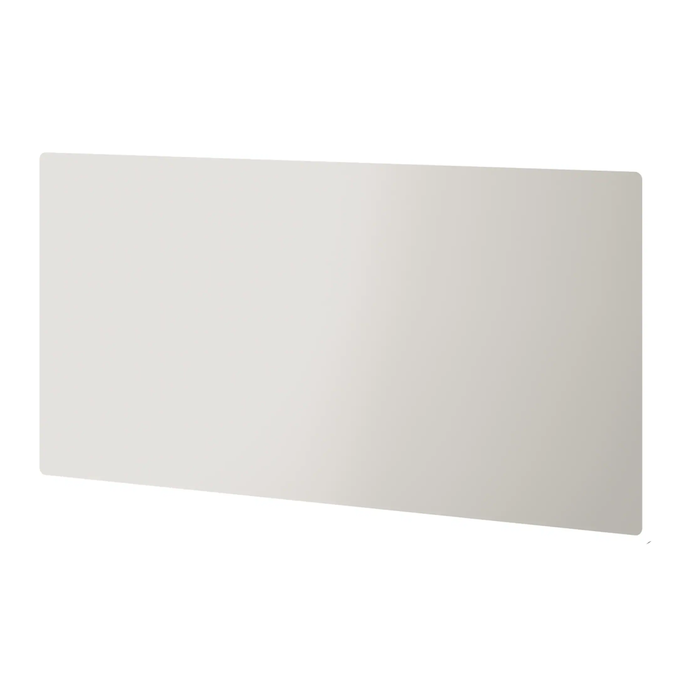 Sleek white bathroom radiator panel with modern, minimalist design, perfect for contemporary bathroom heating solutions. Suitable for standard radiators, easy to install.