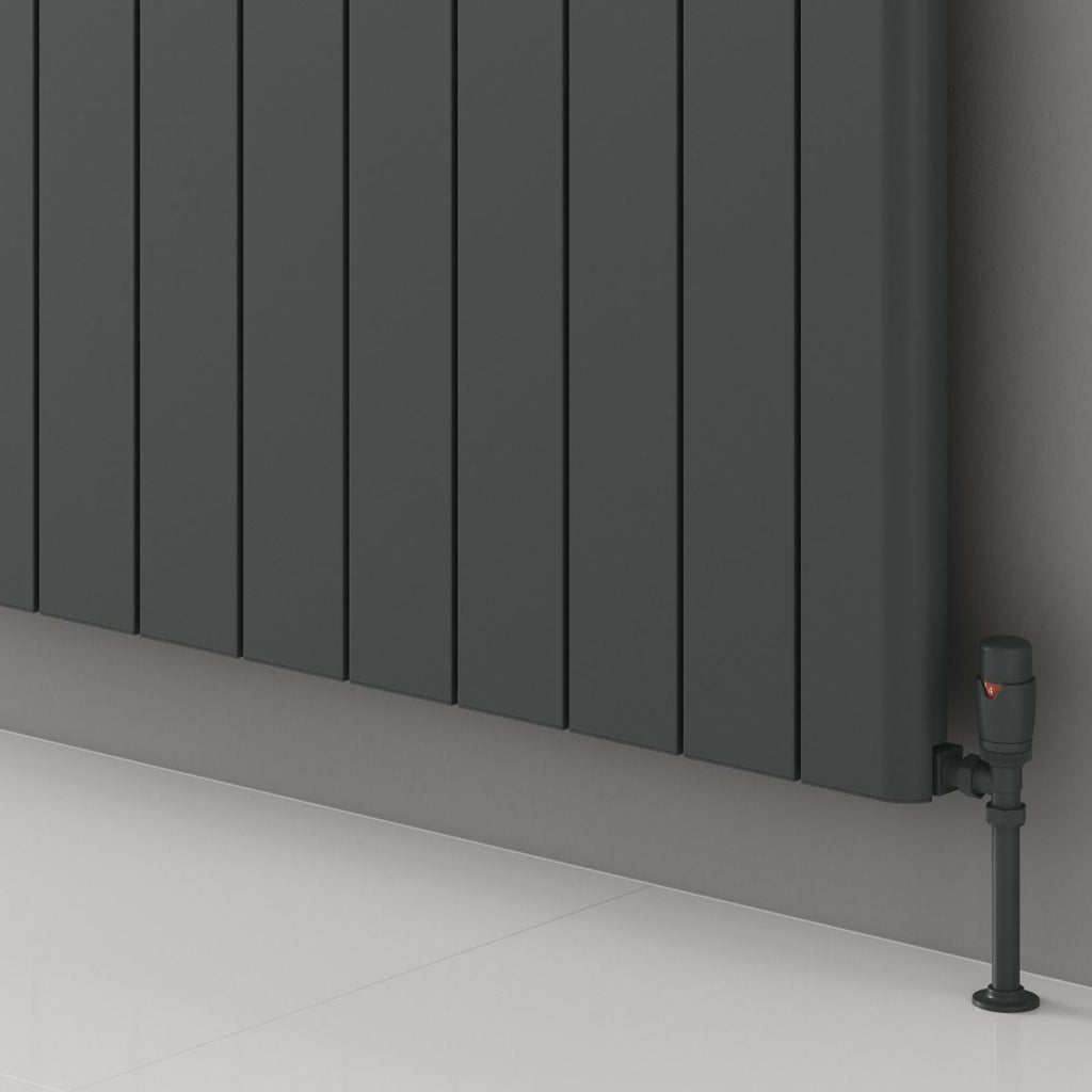 Reina Resia Horizontal Anthracite Designer Radiator