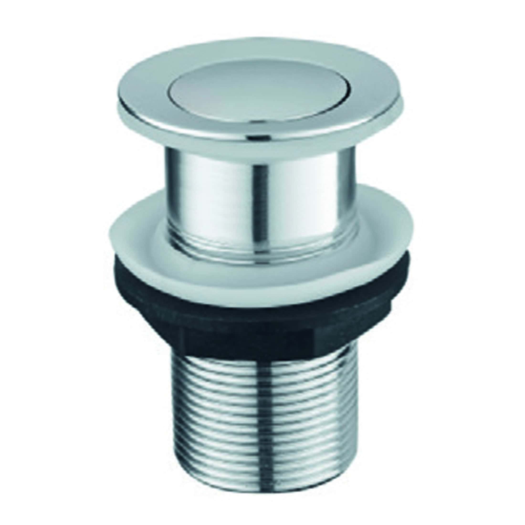 Shower drain cover with stainless steel finish, designed for modern bathroom flooring and plumbing installations.