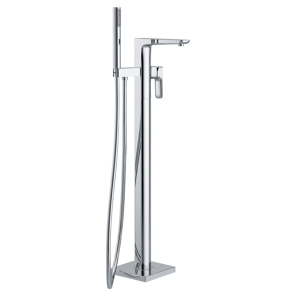 Tailored Swansea Floorstanding Bath Shower Mixer Tap, Chrome