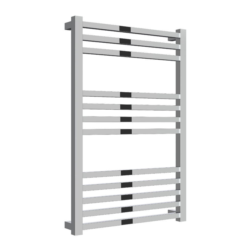 Reina Vasto Chrome Heated Towel Rail 755mm X 500mm