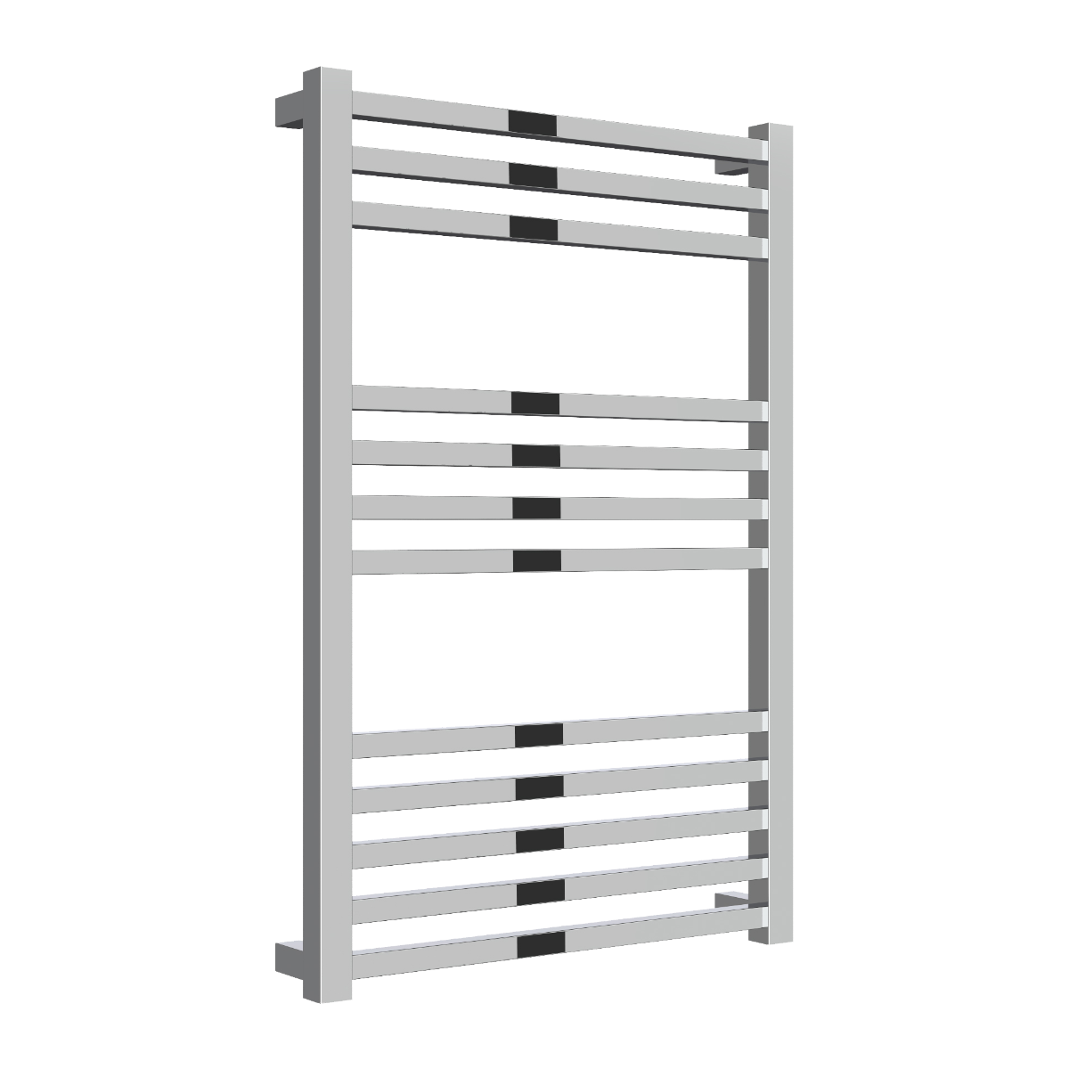 Reina Vasto Chrome Heated Towel Rail 755mm X 500mm