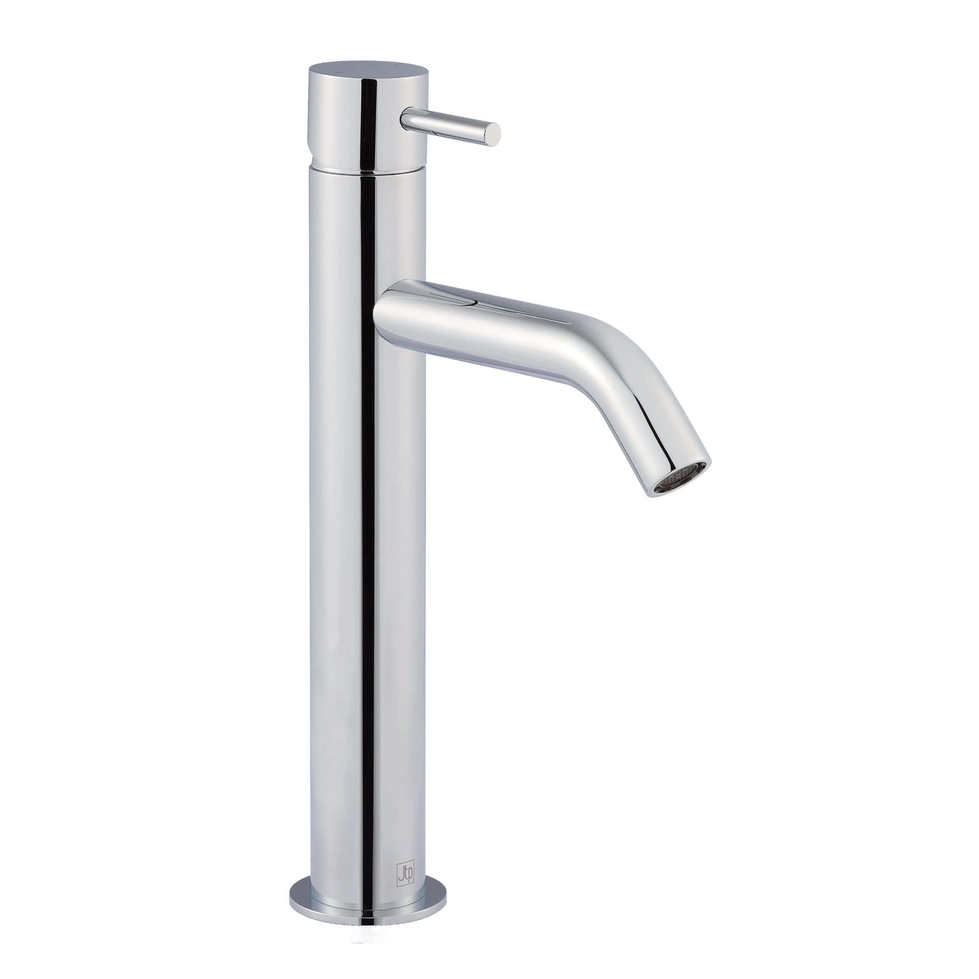 Sleek modern chrome bathroom tap with minimalist design, ideal for contemporary bathroom fixtures and fittings. Durable and stylish for elegant bathroom upgrades.