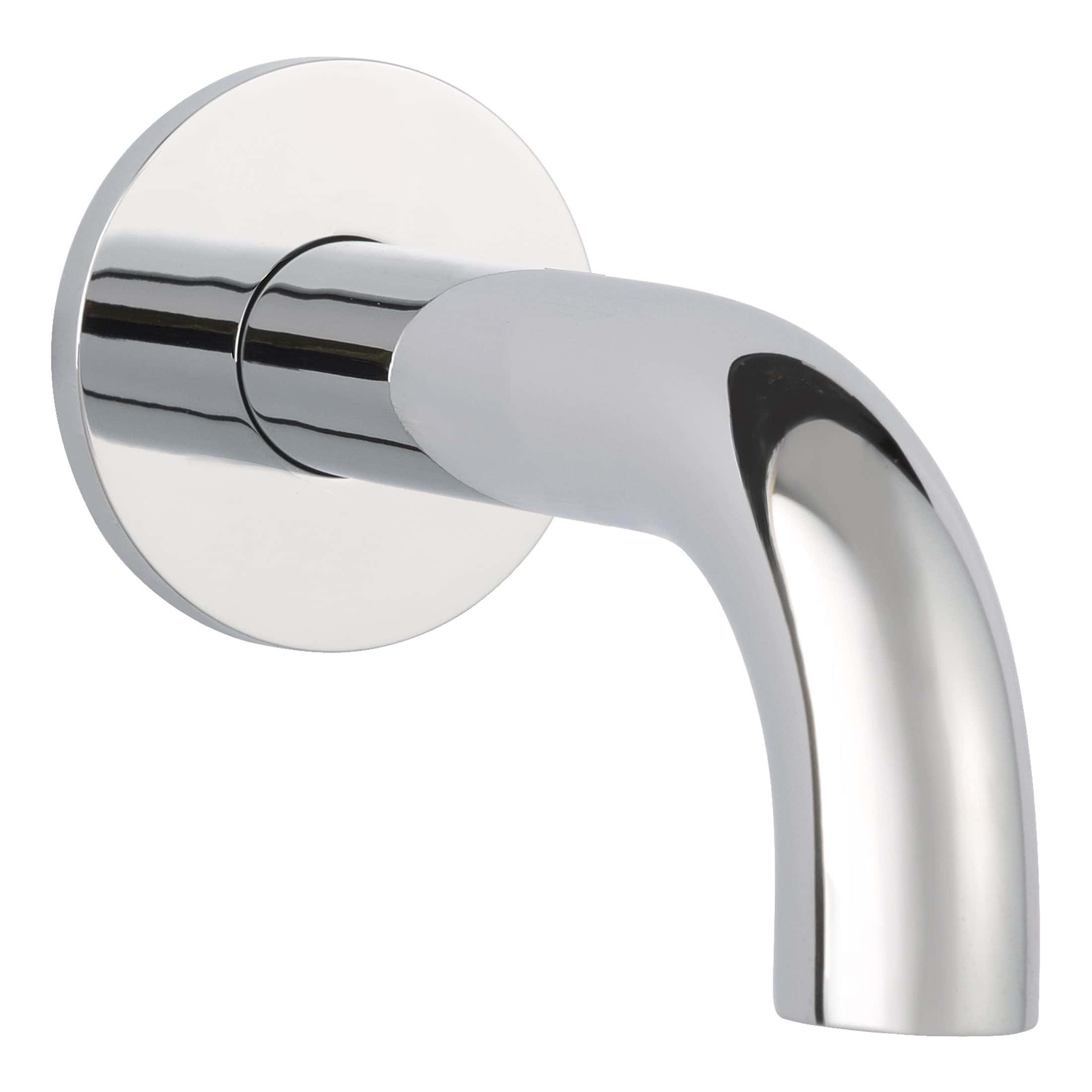 Sleek chrome bathroom tap with modern design, perfect for contemporary bathrooms, offering durability and style.