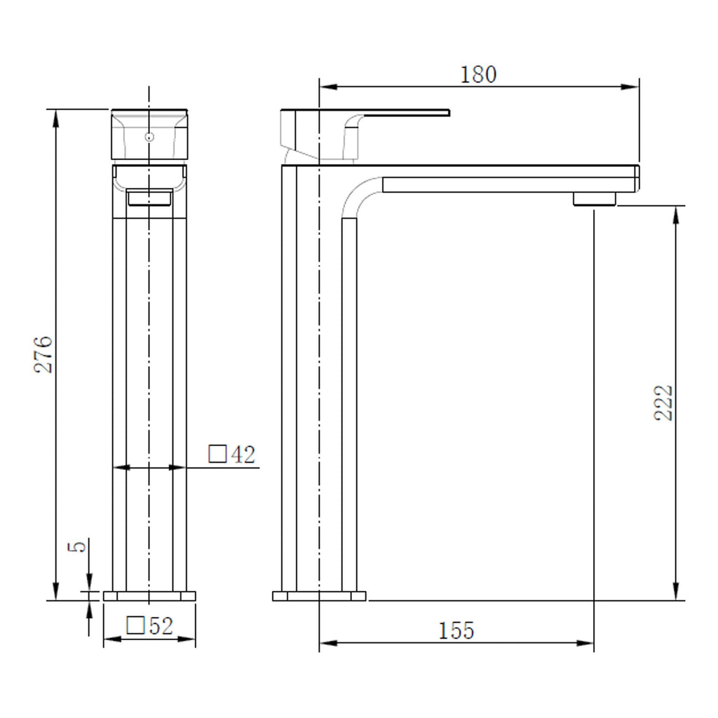 Sleek modern bathroom sink vanity with precise dimensions, ideal for contemporary bathroom designs and renovations, featuring durable materials and stylish aesthetics for elegant spaces.
