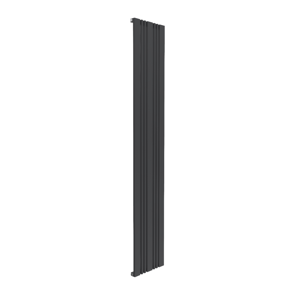 Reina Bonera Vertical Anthracite Designer Radiator 1800mm X 324mm