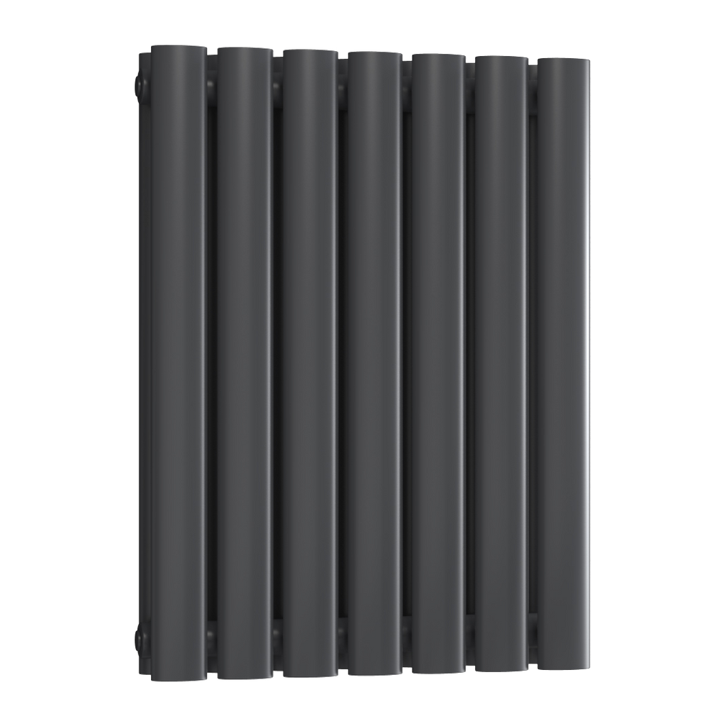 Reina Neva Horizontal Single Anthracite Designer Radiator 550mm X 413mm