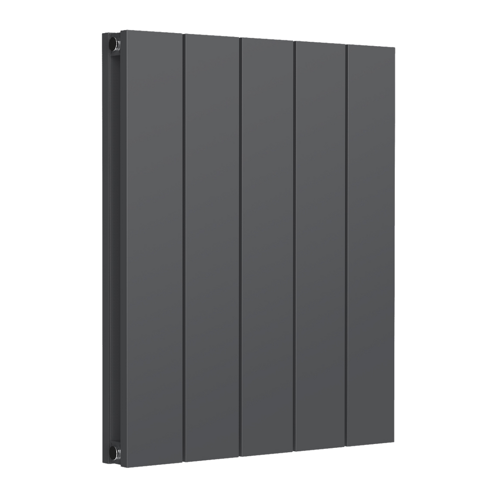 Reina Casina Horizontal Double Anthracite Designer Radiator 600mm X 470mm