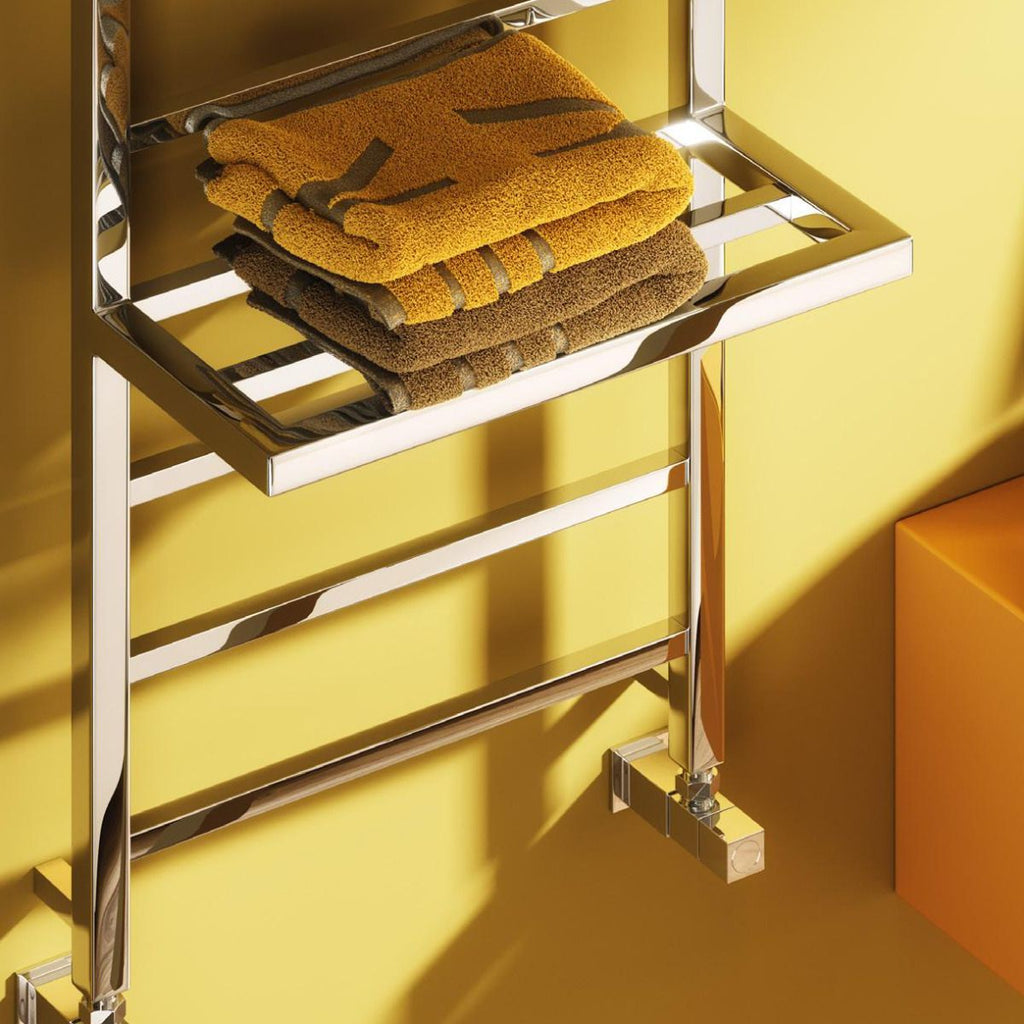 Reina Elvina 2 Chrome Heated Towel Rail