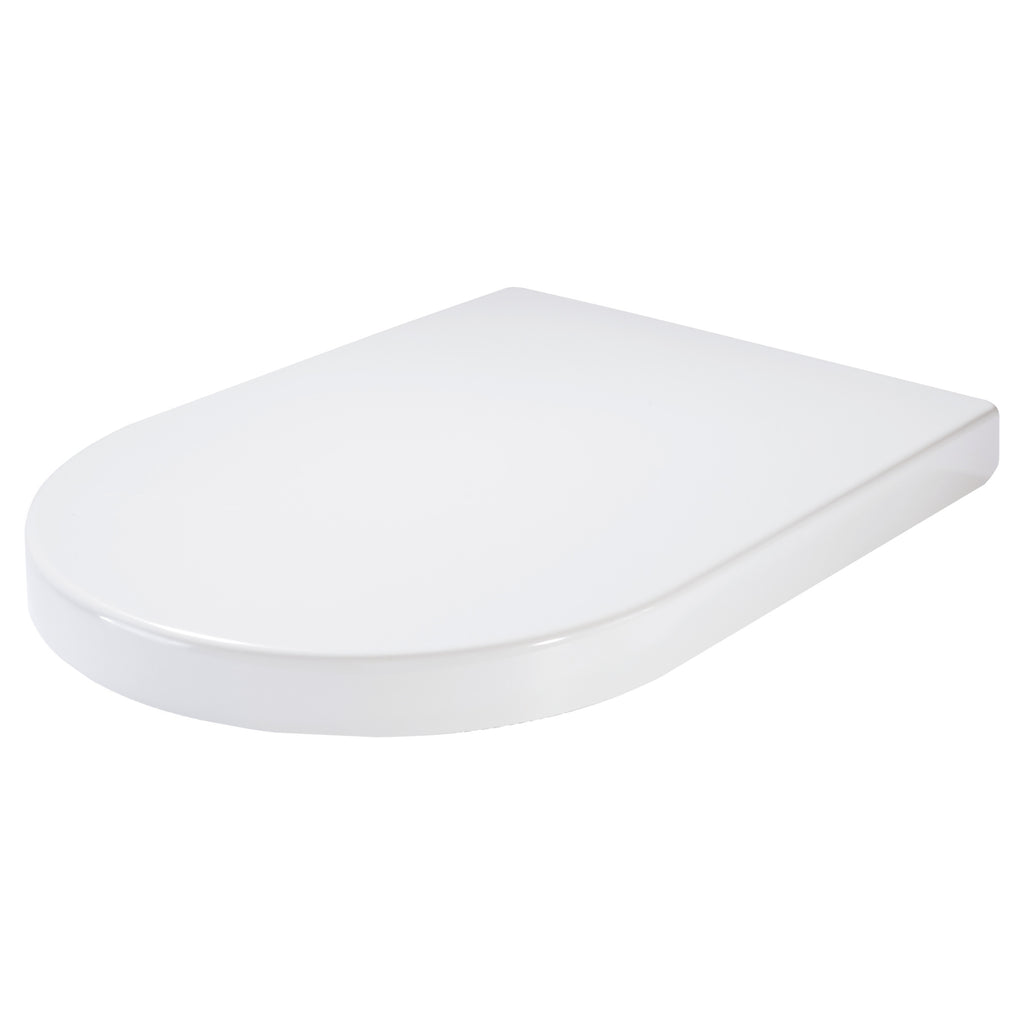 Tailored Dee Soft Close Seat - White