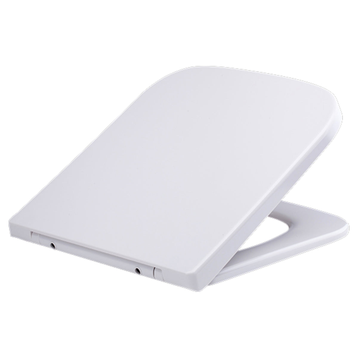 Tailored T20 Square Soft Close Seat - White - view 2