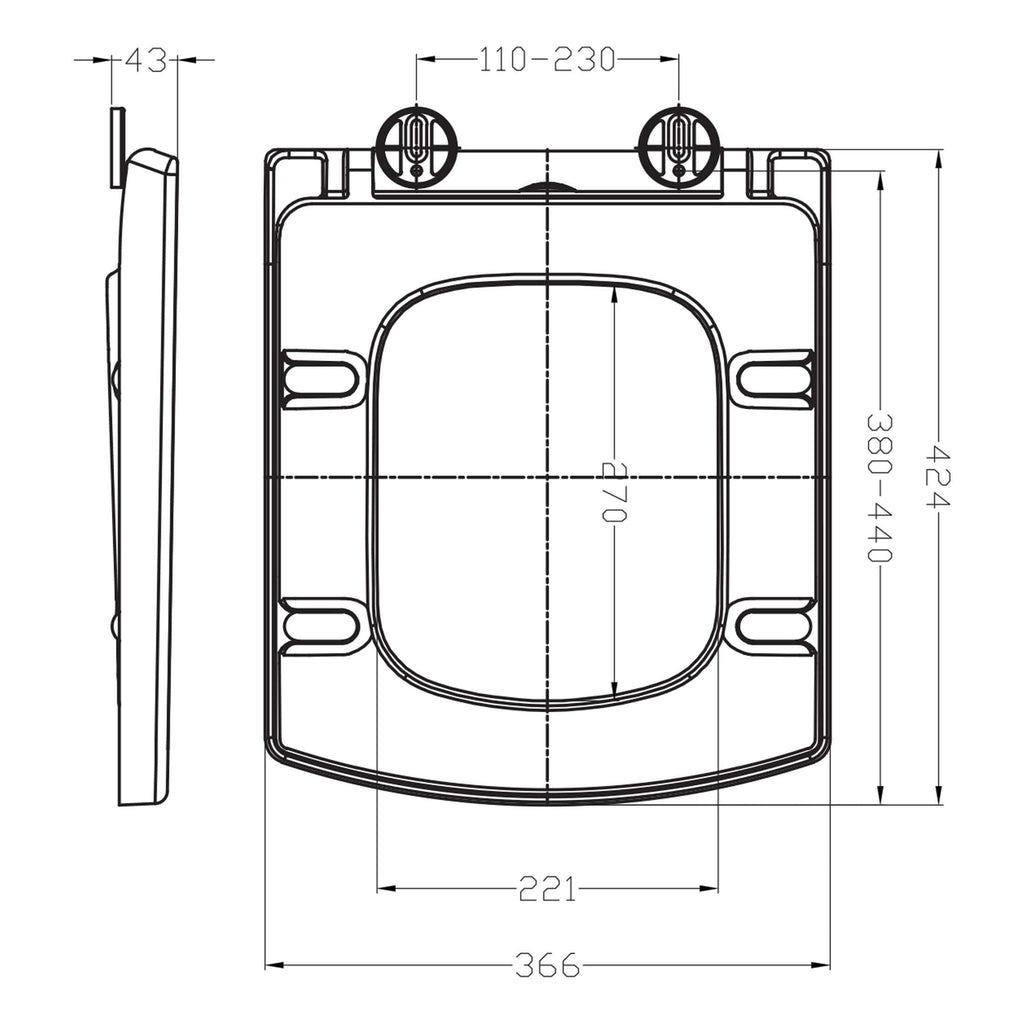 High-quality bathroom cabinet with detailed technical diagram from Bubly Bathrooms, showcasing precise dimensions and installation specifications for modern bathroom storage solutions.
