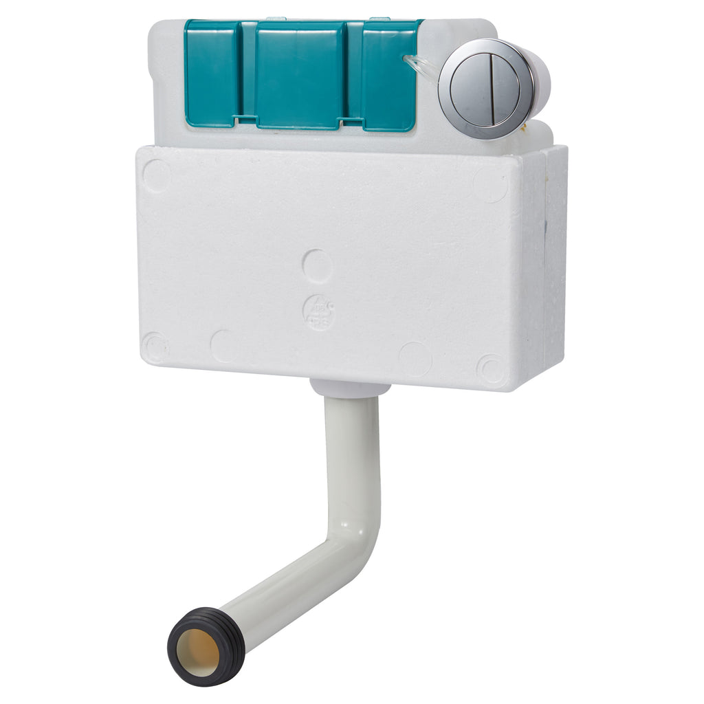 Tailored Concealed Cistern With Polystyrene Jacket and Pneumatic Flush Valve - view 1