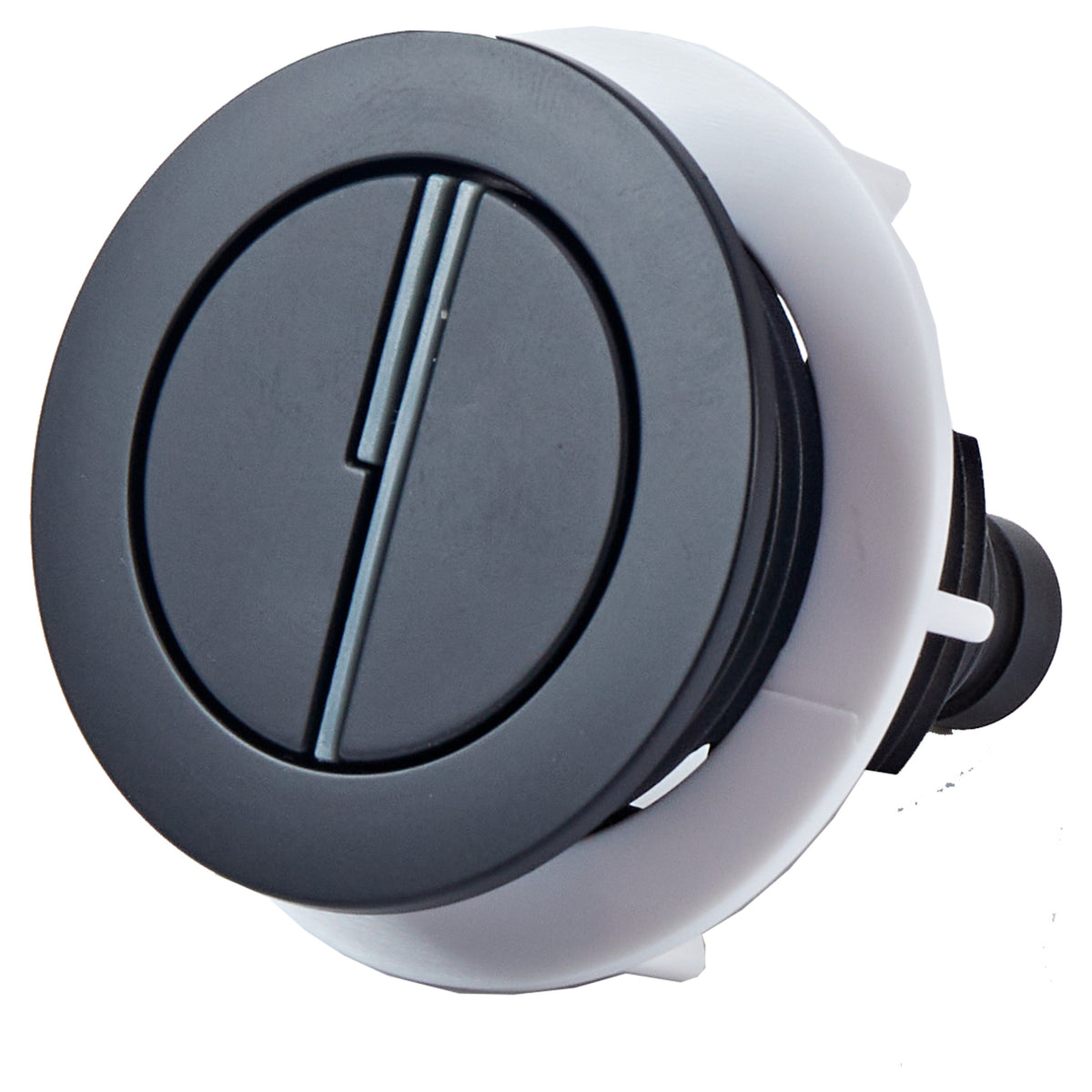 Tailored Round Push Button for 6201, Black