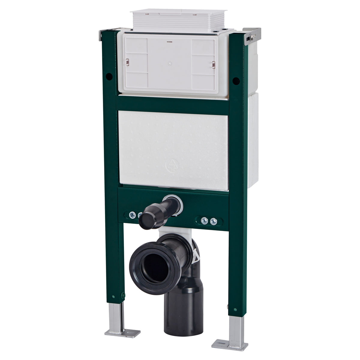 Tailored Compact Toilet Frame & Pneumatic Cistern for Wall Hung Toilet **Flush Plate Sold Separately**