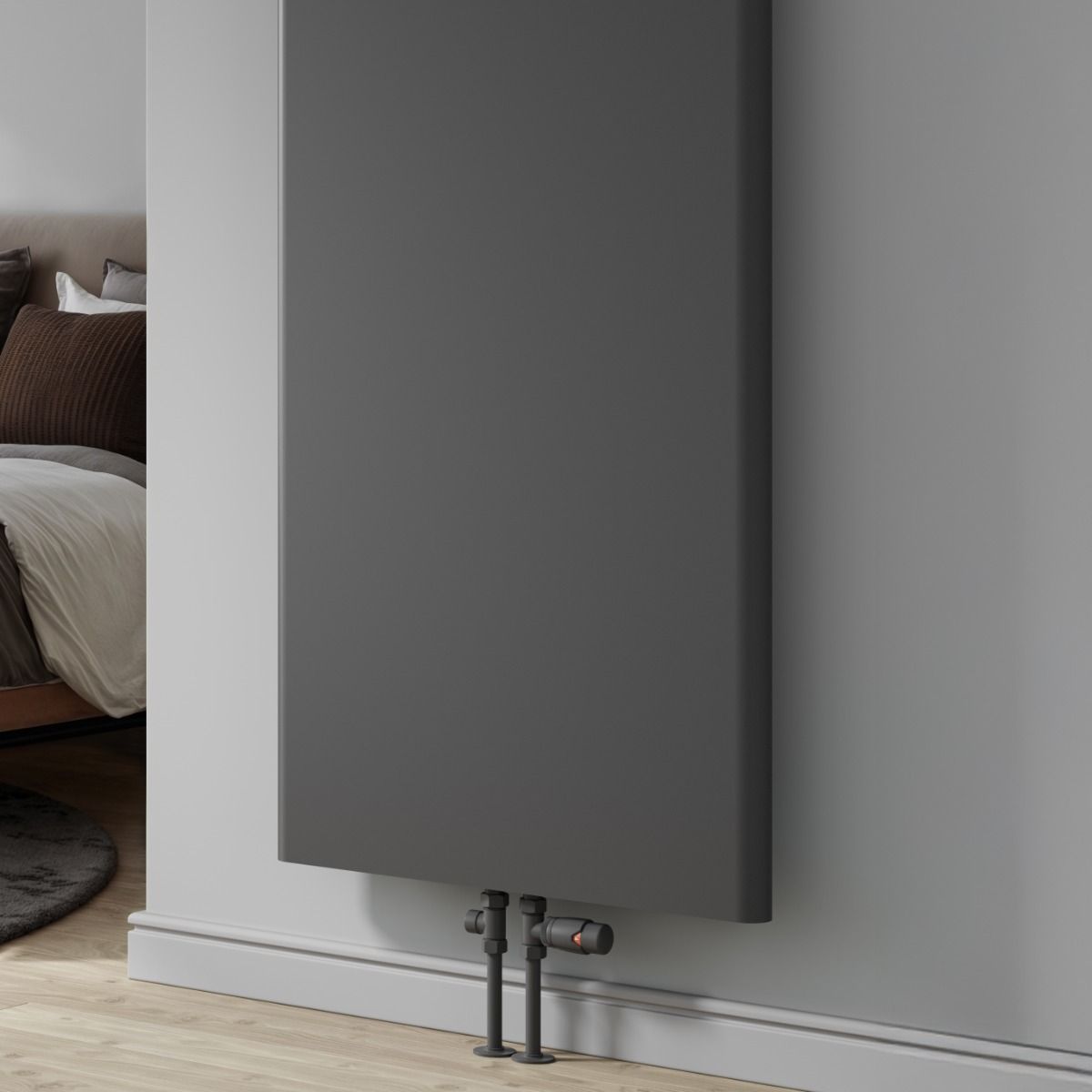 Reina Borda Anthracite Designer Radiator