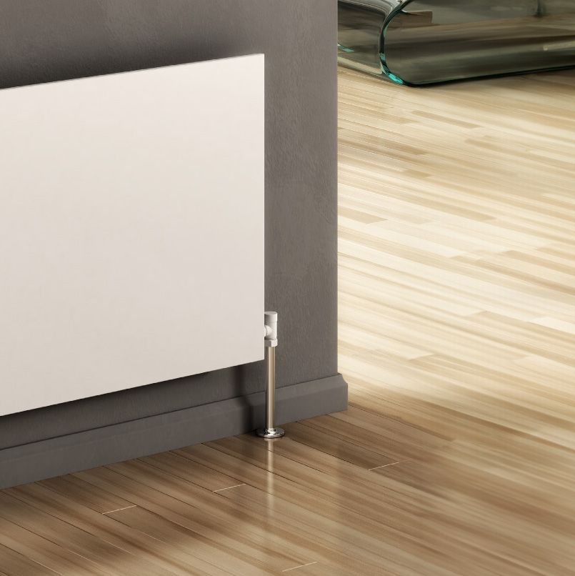 Reina Slimline Horizontal White Designer Radiator
