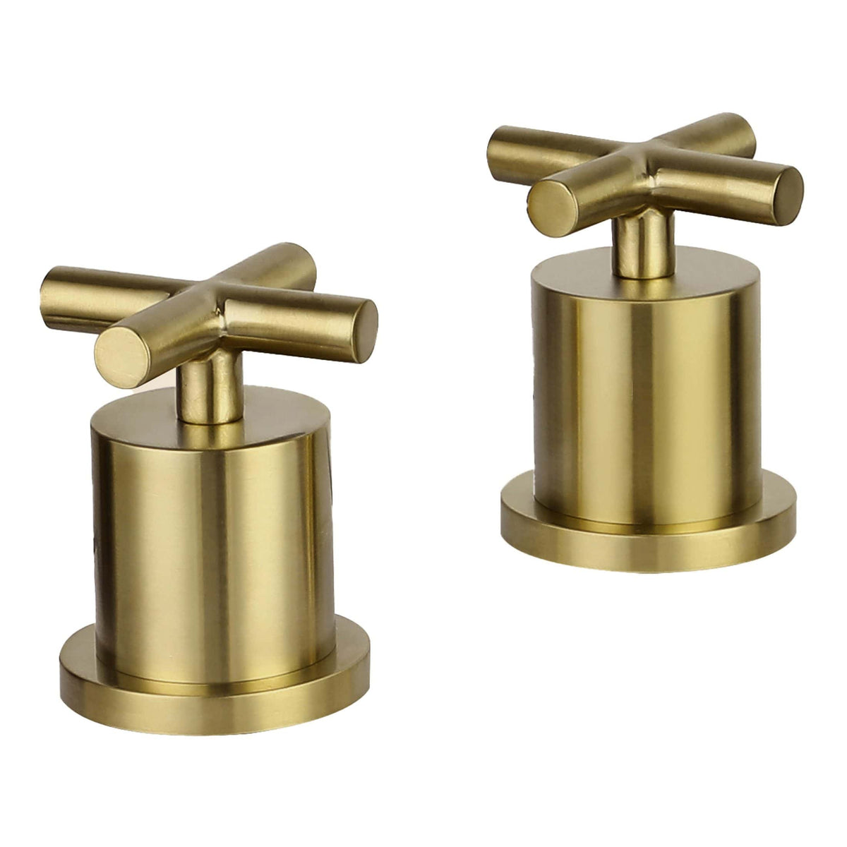 Luxury brass bathroom tap lever handles, modern design for stylish bathroom or kitchen fixtures, durable and corrosion-resistant, perfect for upgrading your plumbing accessories.