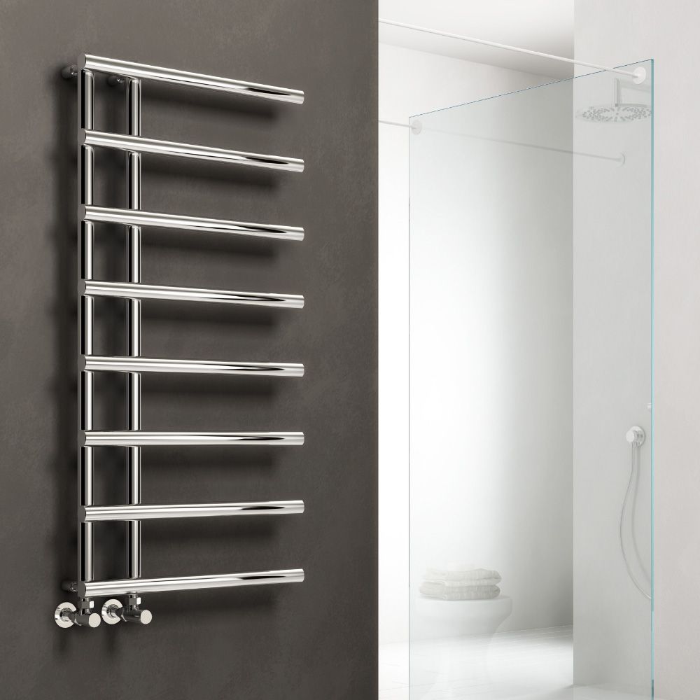 Reina Matera Chrome Heated Towel Rail