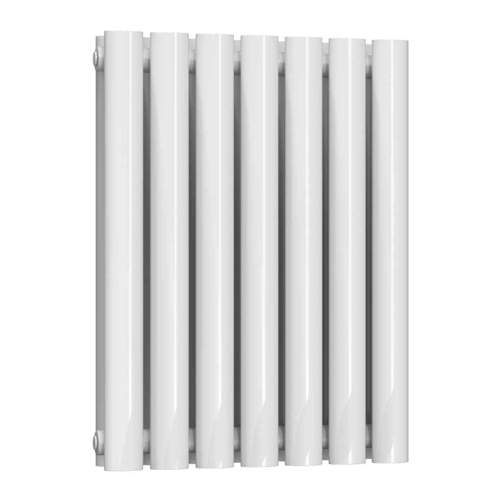 Reina Neva Horizontal Single White Designer Radiator 550mm X 413mm
